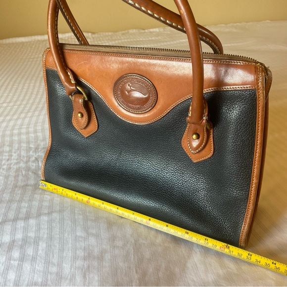Vintage Dooney and Bourke All Weather Leather Structured Handbag - Picture 5 of 9